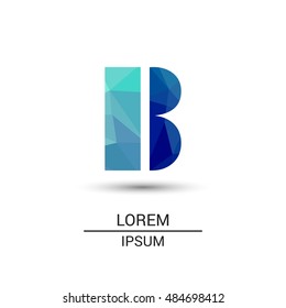 Letter B that can be used as initial logo
