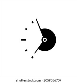 Buchstabe b Design-Logo für die Zeit