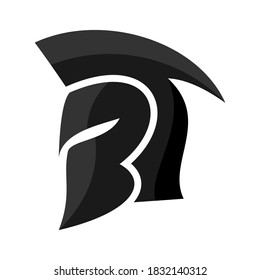 letter B for titan logo, simple and clean