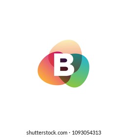 letter B vector editable download
