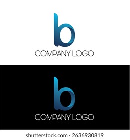 Letra B icono de Ilustración vectorial Logo Plantilla