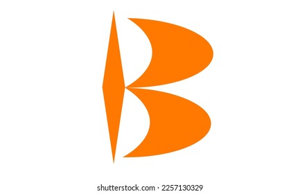 Icono de ilustración de elemento de la plantilla de diseño del logotipo del vector de la letra B para diversos proyectos de financiación de empresas 