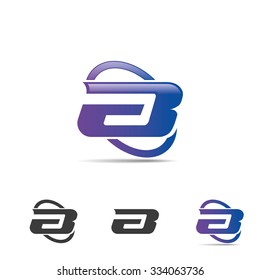 letter B vector logo design logo badge icons