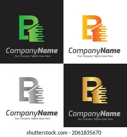 Letter B vector logo template, Colorful Letter B logo, Real Estate, Building and Construction Logo Design Template Vector Icon
