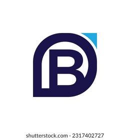 Letter B vector logo template, Colorful Letter B logo, Financial Company Logo, Financial Institute Advisors Logo Design Template Vector Icon