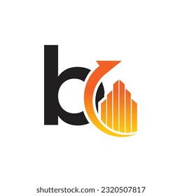 Letter B vector logo template, Colorful Letter B logo, Financial Company Logo, Financial Institute Advisors Logo Design Template Vector Icon