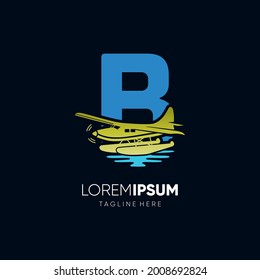 Letra B Logo Diseño Vector Icono Gráfico Icono Ilustración 