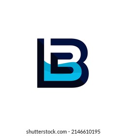 diseño del logotipo del vector de salpicadura de agua de letra B