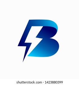 B Letter with Lightning Storm Images, Stock Photos & Vectors | Shutterstock