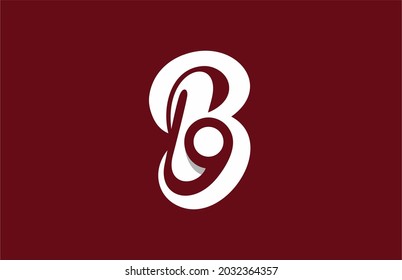 Letter B9 or BG Logo Vector Design