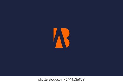 letter ba or ab logo icon design vector design template inspiration