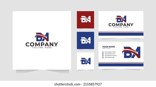 Letter BA Eagle logo design inspiration and business card