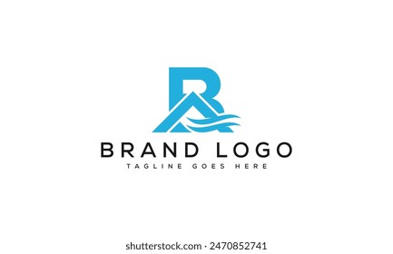 letter BA logo design vector template design for brand