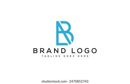 letter BA logo design vector template design for brand