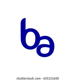 letter b,a logo vector