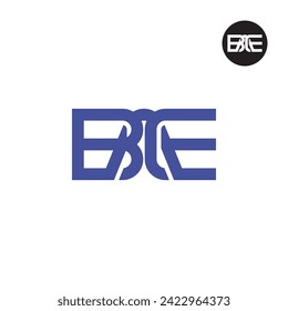 Letter BAE Monogram Logo Design