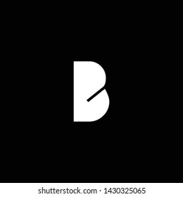 Letter BB B Clean and Minimal Initial Based Logo Design