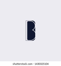 Letter BB B Clean and Minimal Initial Based Logo Design