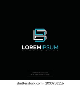 Letter BB Initial BB Design logo creative template