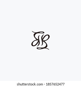 letter bb logo  abstract vector design template download