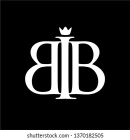 letter BB logo design template . luxury logo . luxurious logo design . castle logo template . kingdom icon