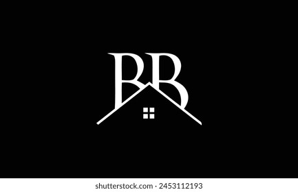 Letter BB Real Estate Home Logo