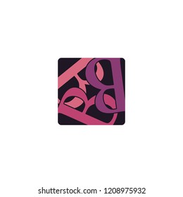 Letter BBB Square Abstract Creative Business Logo Design