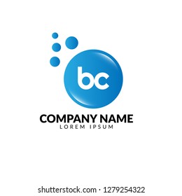 letter bc logo concept. Designed for your web site design, logo, app, UI