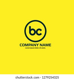 letter bc logo concept. Designed for your web site design, logo, app, UI