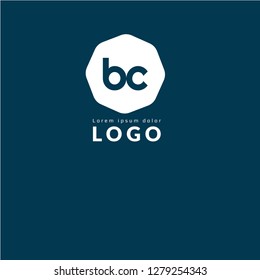 letter bc logo concept. Designed for your web site design, logo, app, UI