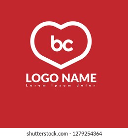 letter bc logo concept. Designed for your web site design, logo, app, UI