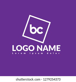 letter bc logo concept. Designed for your web site design, logo, app, UI