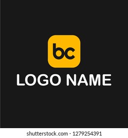 letter bc logo concept. Designed for your web site design, logo, app, UI