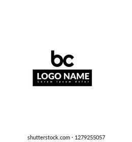 letter bc logo concept. Designed for your web site design, logo, app, UI