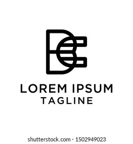 Letter BC Logo Design Template