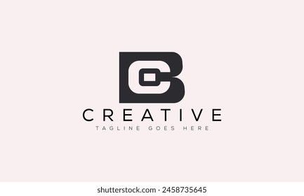 Letter BC logo design template vector illustration