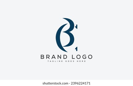 letter BC logo design vector template design for brand.