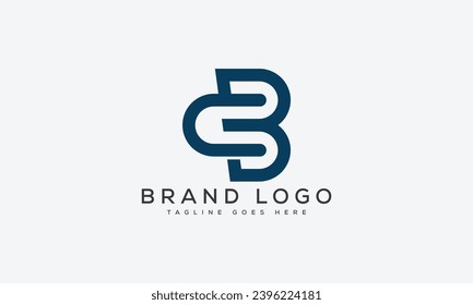 letter BC logo design vector template design for brand.