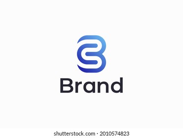 Letter BC Logo Template Vector. BC monogram logo vector. BC symbol vector.
