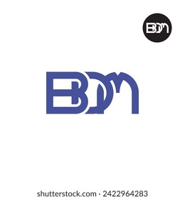 Letter BDM Monogram Logo Design