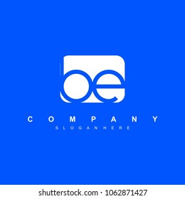 Letter BE logo