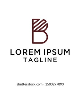 Letter BE Logo Design Template