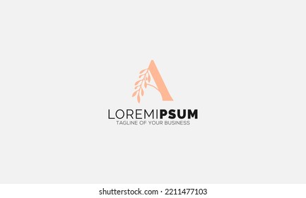 Letter A beauty Logo Design Vector Icon