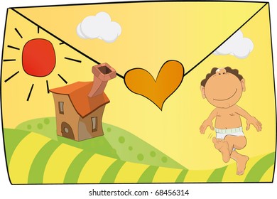 The letter for the beloved  Happy Valentine's day