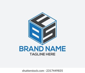 Letter BFS And FBS Logo Design Concept Vector Template