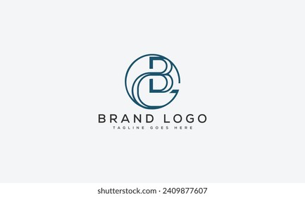 letter BG logo design vector template design for brand.