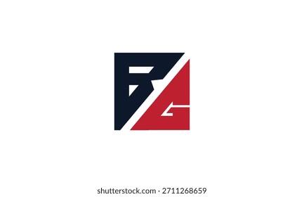 Letter BG monogram logo design GB vector logo designs, BG logo