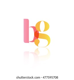 Letter BG that can be used as initial logo