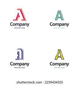 Letter A Big Logo Pack Design Creative Modern logos design for your business