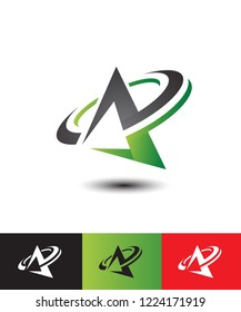 Letter A big logo for your company